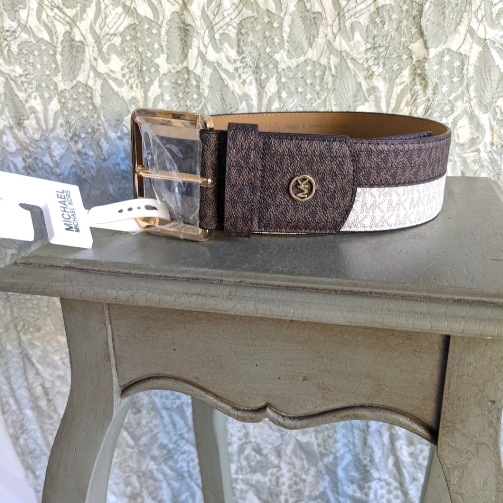 NWT Michael Kors 2-tone Belt